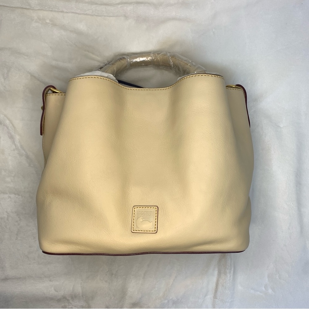 Dooney & Bourke Florentine Small Brenna Satchel – Bone – NWT –  Rare